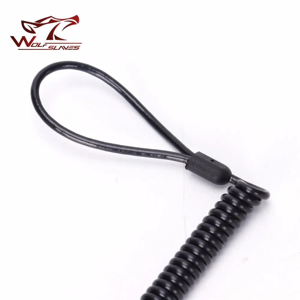 New Tactical Gun Sling Single Point Pistol Handgun Spring Lanyard Sling Quick Release Shooting Hunting Strap Army Combat Gear