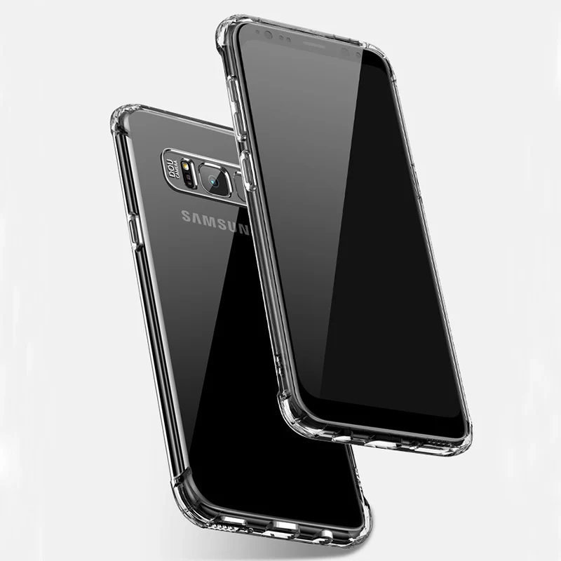 Clear Transparent Soft TPU Case For Samsung Galaxy Note 9 8 S9 S8 Plus S7 Edge J2 Prime J5 Pro J7 2017 A6 A8 2018 Silicone Cover