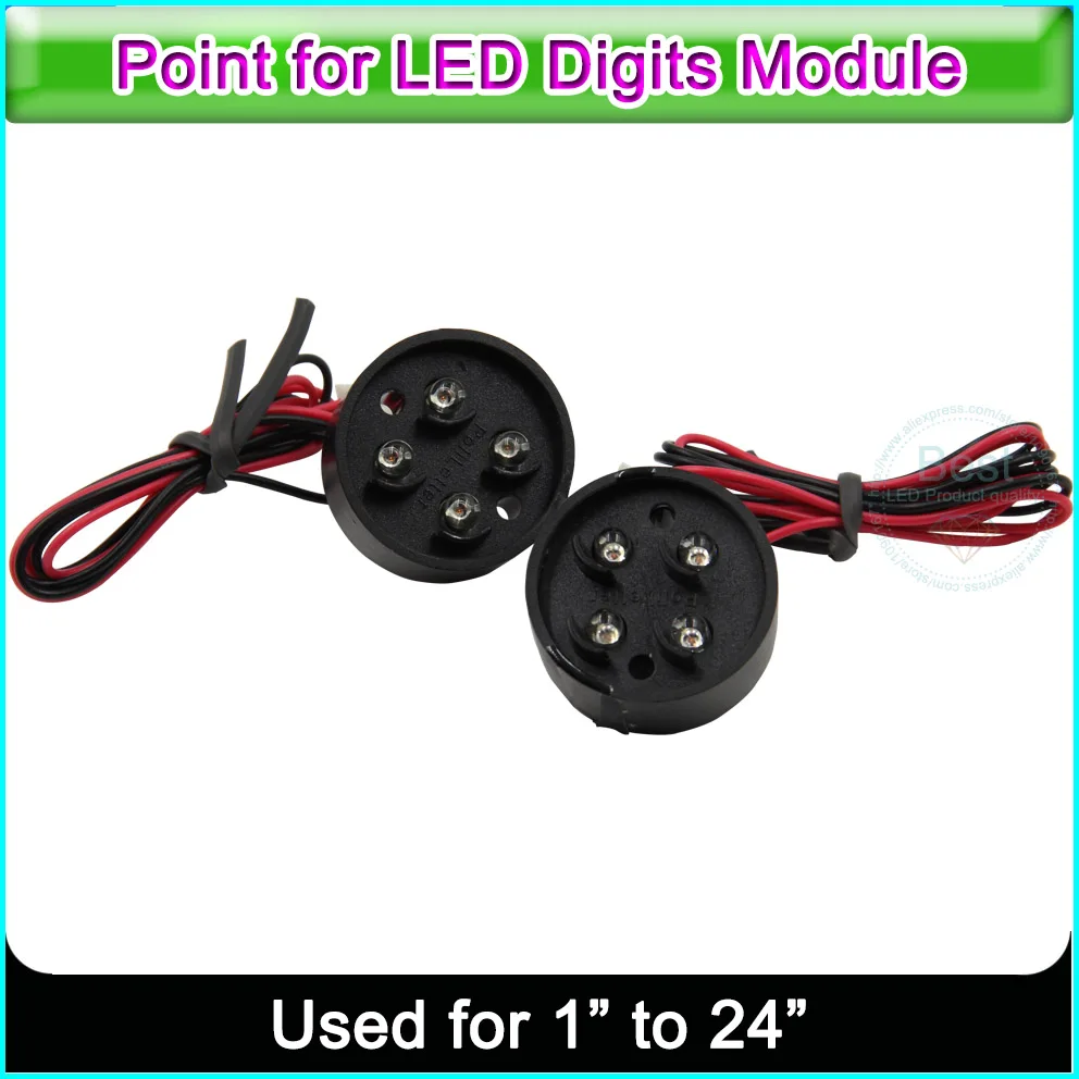 LED Decimal Point for The LED Gas Oil Price 7 Segment Digita Numbers Module