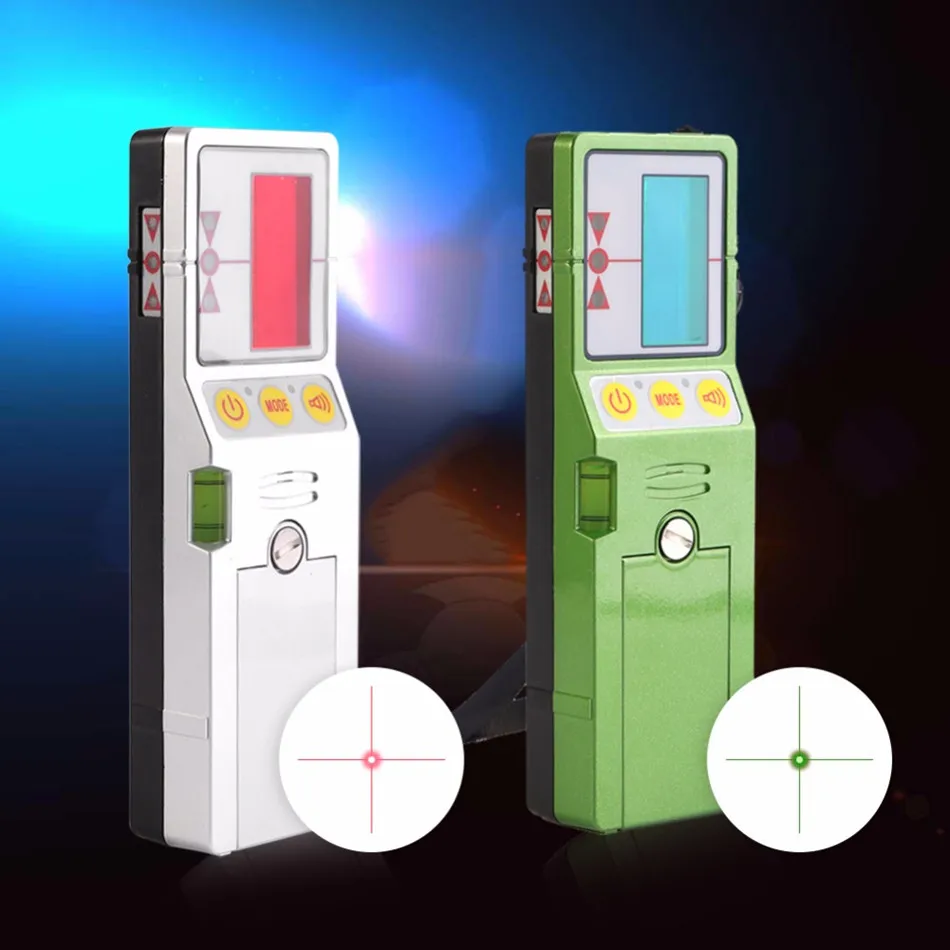 FD-9/FD-9G ตัวรับระดับเลเซอร์แสงสีแดงสีเขียวระดับอุปกรณ์เสริมกลางแจ้ง