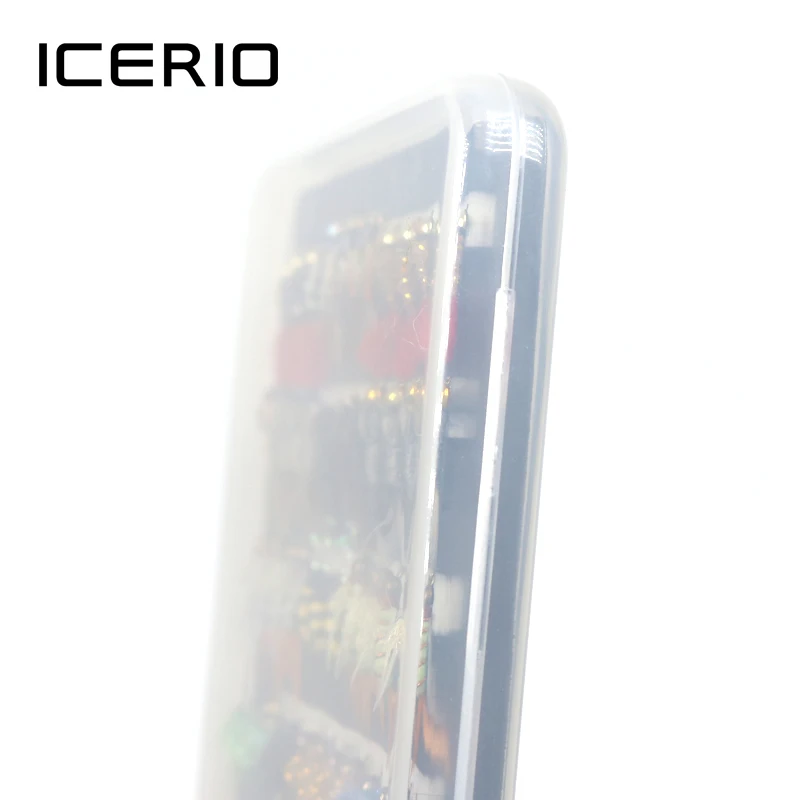 ICERIO 80PCS Midge Larvae Pupa Stonefly Nymphs Flies with Box for Trout Fishing Fly Lures Baits