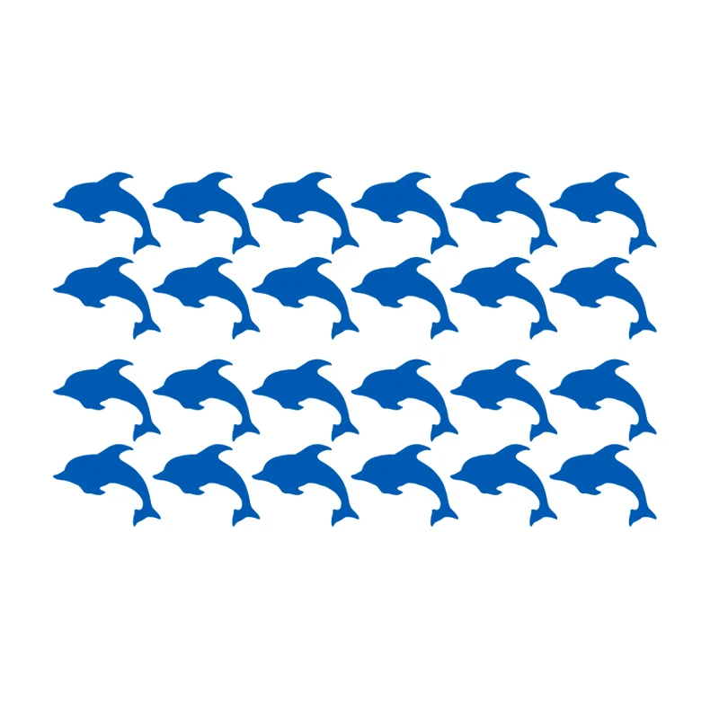 24X DOLPHIN tile stickers BATHROOM WALL ART DECOR DECAL KITCHEN toilet