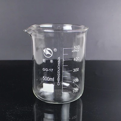 5ml-3000ml GG-17 Borosilicate Glass Beaker High temperature resistance Beaker Laboratory Equipment Glassware School Supplies