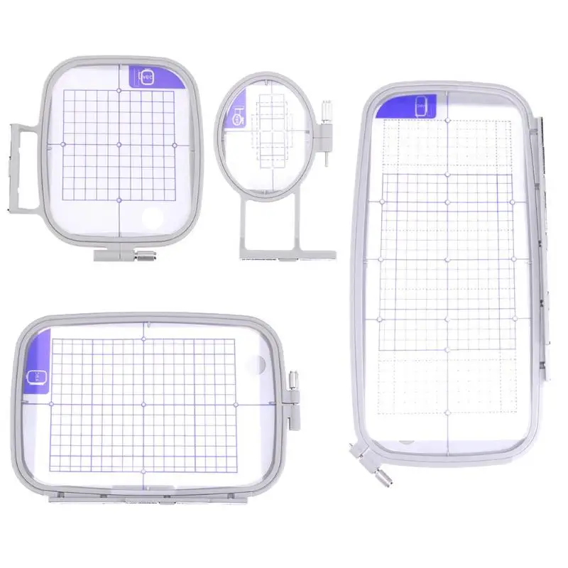 Multi Function Embroidery Frame Craft Cross Stitch Needlework Sewing Hoop Parts Set sewing Machine for Brother PC6500 8200 8500