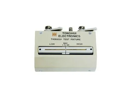 With the benefits of Genuine Parts TH26005A terminal test fixture is suitable for TH2816, TH2817 series bridge