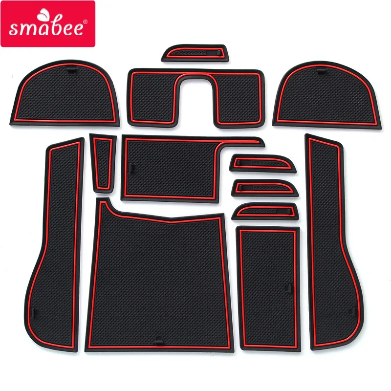 smabee Gate slot pad For HONDA Japan in southeast Asi SHUTTLE GK8/9 GP7/8 Non-slip mats Interior Door Pad/Cup