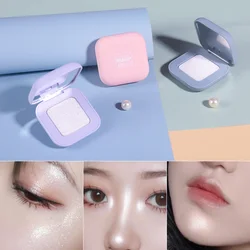 Xixi single color eyeshadow powder bright silver pink color highlighter cream waterproof long lasting shimmer eyeshadow AC098