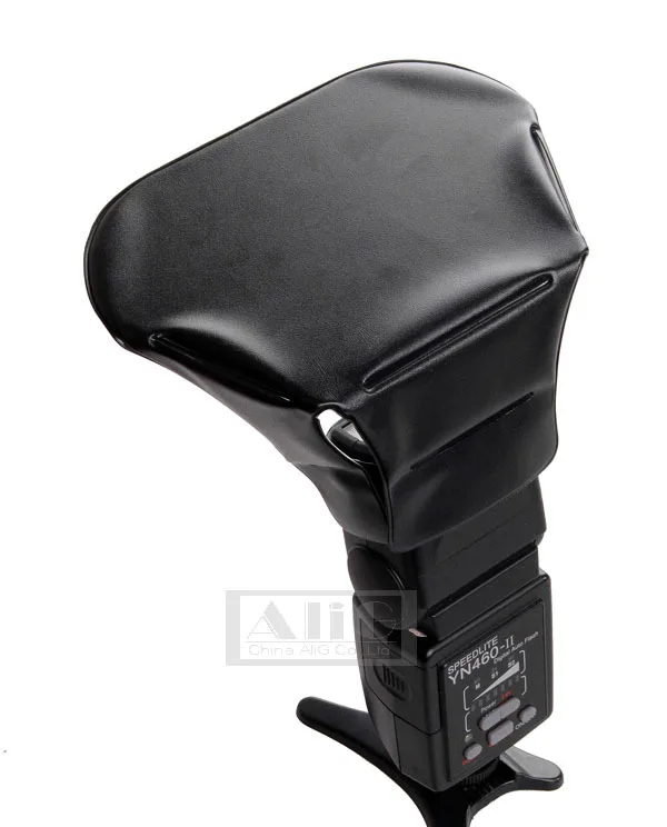 나일론 카메라 플래시 라이트 확산 소프트 박스 접이식 반사 캐논 430EX 580EX II SB-600 SB800 SB900 YN565 스피드 라이트