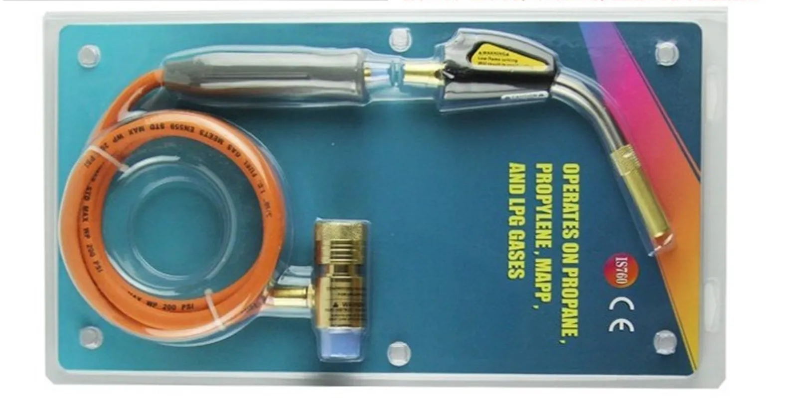Imagem -04 - Mapp-tocha de Soldagem Auto Ignição 1.5m5ft Mangueira de Gás Soldagem Abafamento Churrasqueira Queimador de Mão ce Hvac r