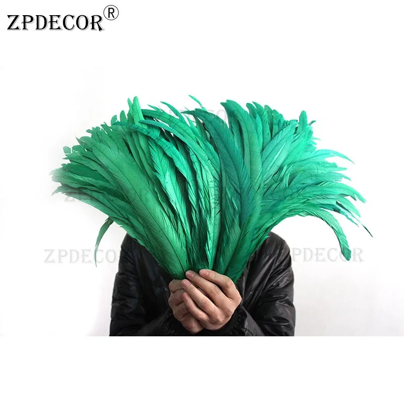 14-16Inch 35-40CM Chicken feathers Or Rooster feathers for Carnival Decoration