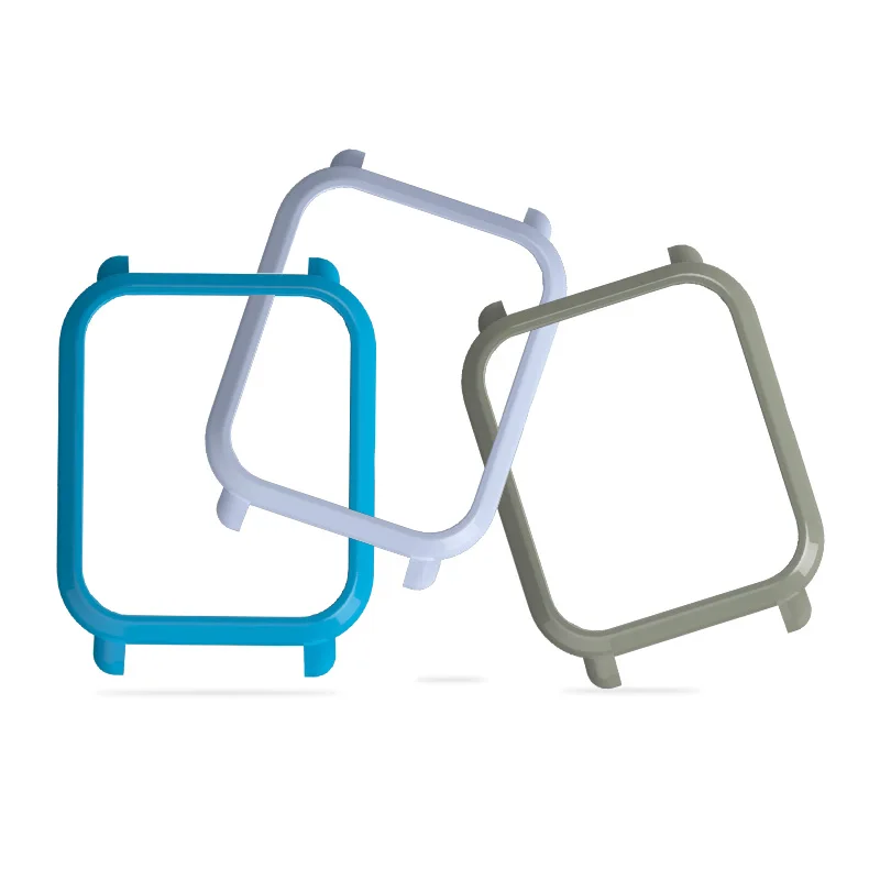 Conjunto de pulseira e capa de silicone para relógio amazfit bip, acessório de proteção, pulseira de silicone protetora, amortecedora para huami amazfit pace lite