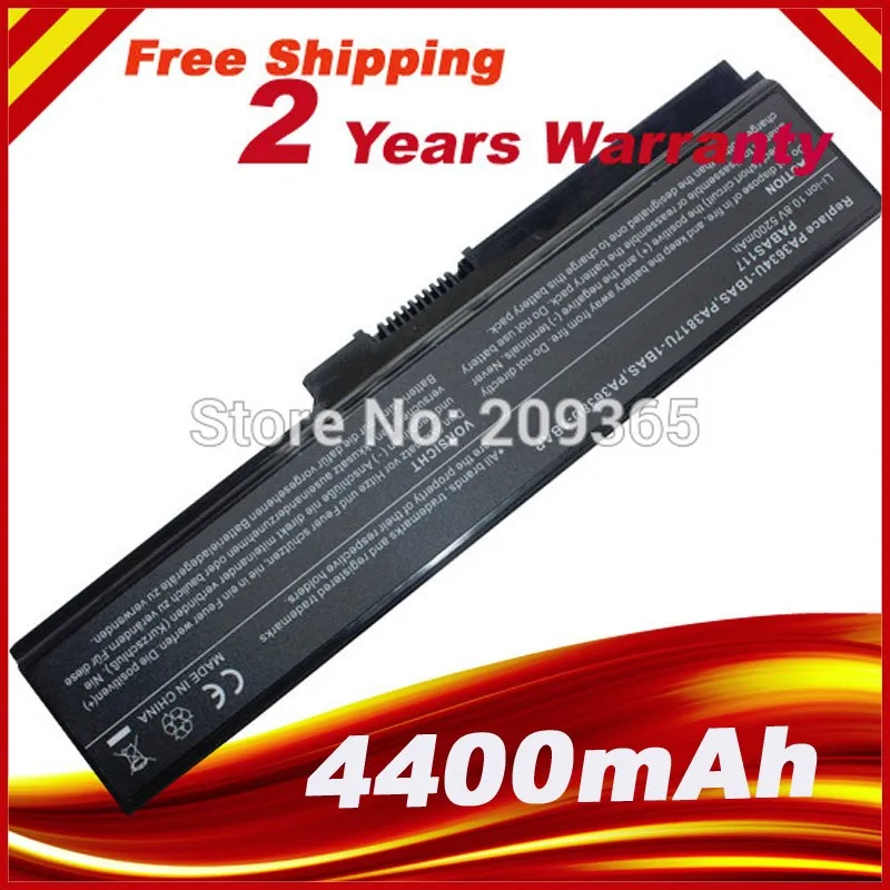 

pa3817u 1brs Laptop Battery for TOSHIBA Satellite L650 L650D L655 L655D L670 L670D L675D L730 L770 PA3817U-1BRS