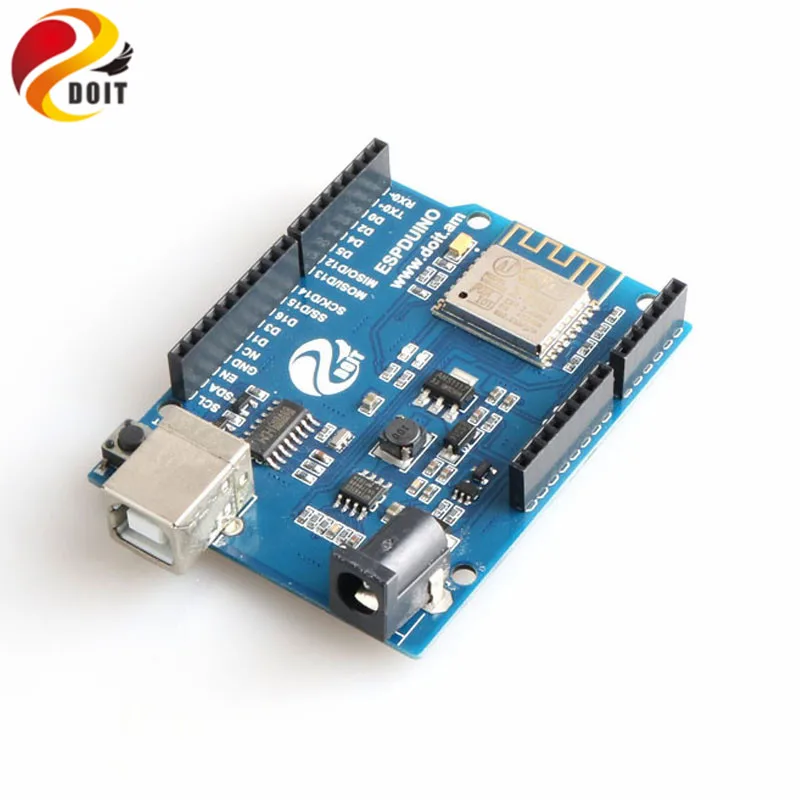 DOIT WiFi UNO R3 Compatible for Arduino Development Board WiFi Shield from ESpduino ESP8266 ESP-13 DIY RC Toy Tank Car