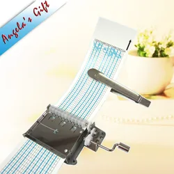 DIY Music Box Mechanism, Hand Crank Paper Strip Musical Movement, 20 Notes