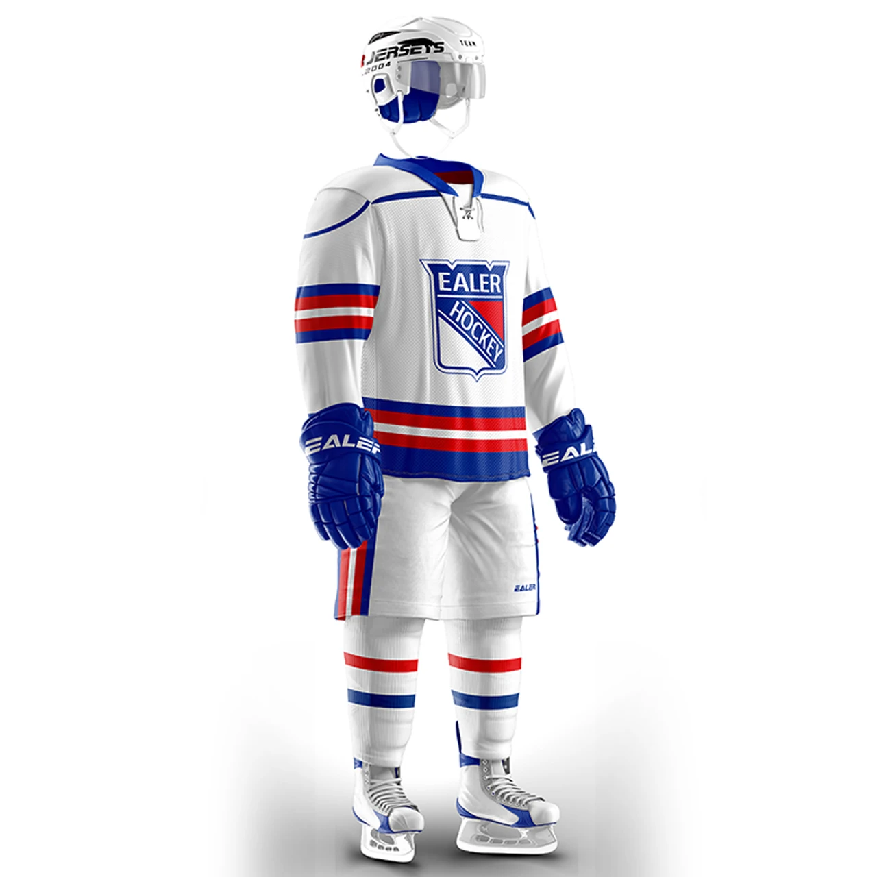 Han Duck free shipping Rangers ice practice hockey jerseys With Printing Han Duck Logo in stock customized E035