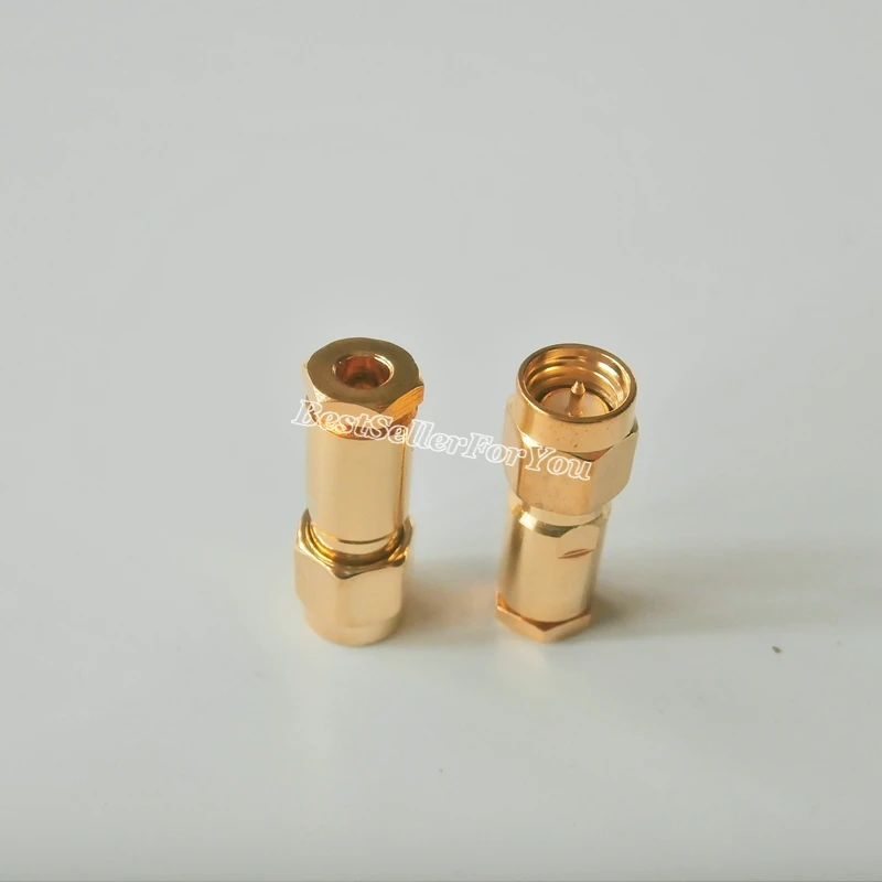 Conector SMA macho RG174 RG316 LMR100, Cable recto, conector RF, 1 ud.