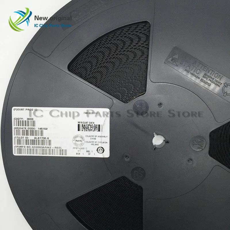 AD8553ARMZ-REEL จัดส่งฟรีเครื่องหมาย MSOP-10 5ชิ้น/ล็อต: เครื่องขยายเสียงเครื่องดนตรี A09 AD8553แขนใหม่ต้นฉบับมีในสต็อก