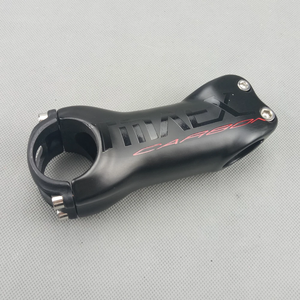 TMAEX-Carbon Stem for Road and MTB, Black Mate, 6-17 Degrees Angle, 80mm, 90mm, 100mm, 110mm, 120mm, Free Shipping