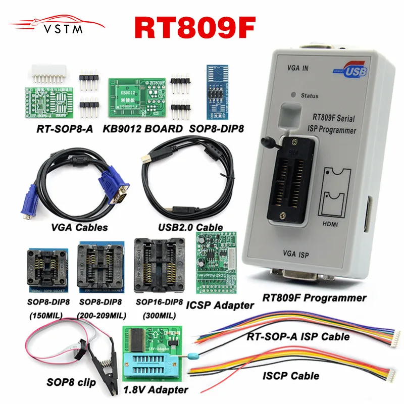 RT809F: مبرمج IC موثوق بهدف الإصلاح والصيانة