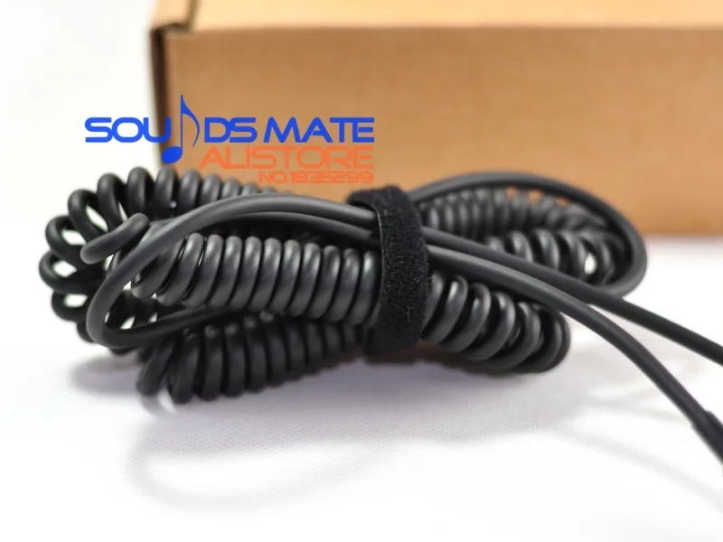 Câble DJ enroulé de remplacement, fil à ressort prolongé pour JBL J55 J55a J55i J88 J88a J88i 1M-3M 3.5mm/6.35mm à 2.5mm