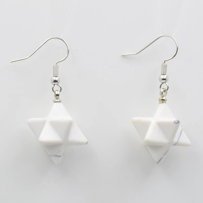 ใหม่ Light สีเหลืองทองสีชมพูควอตซ์สีฟ้าสีเทาแมวตาหิน Rhombus ต่างหูหญิงเครื่องประดับหินธรรมชาติ Dangle ต่างหู