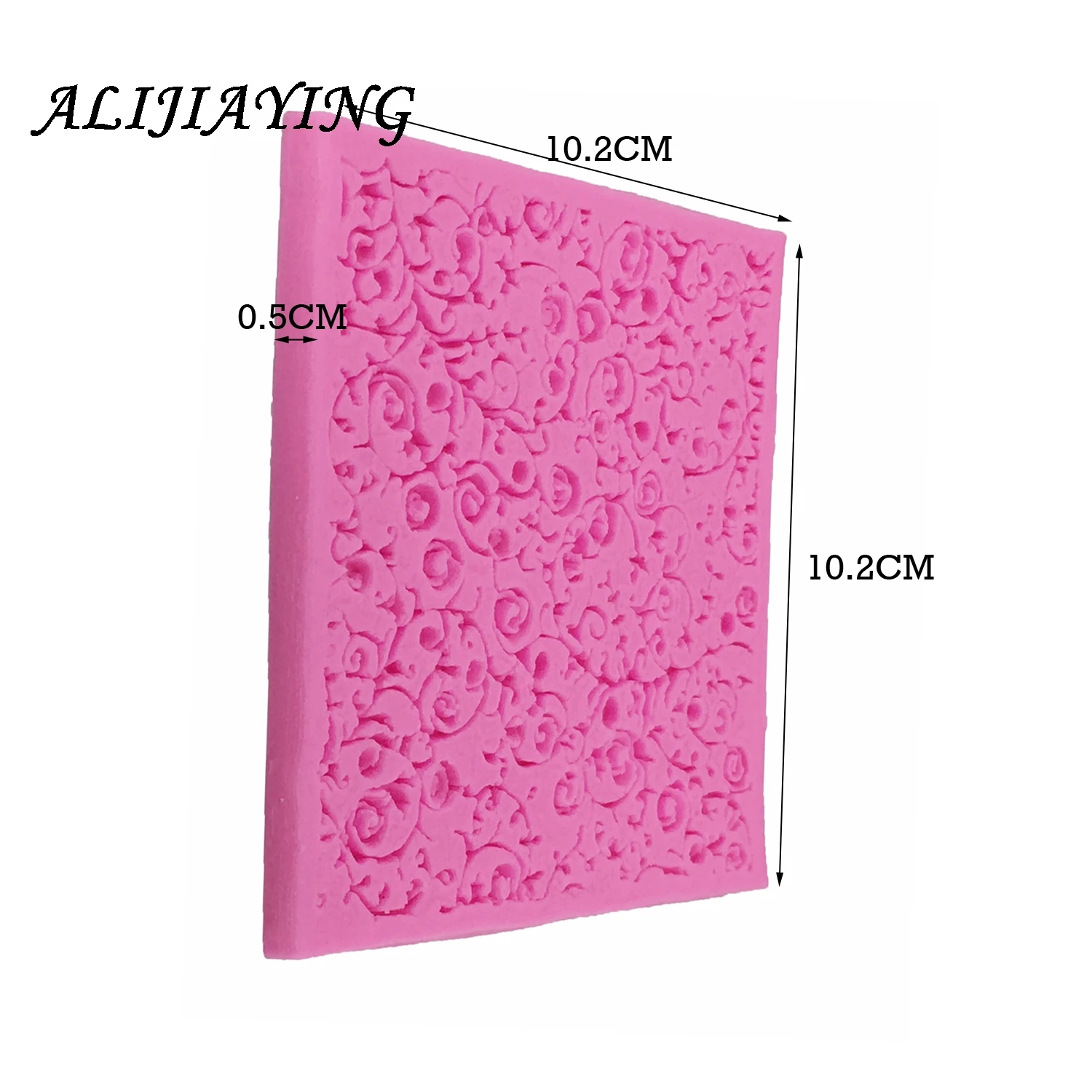 DIY Cake Border Silicone mat Mold Flower Vine Fondant Cake Decorating Tools Chocolate Gumpaste Molds Cupcake Baking Moulds D0490