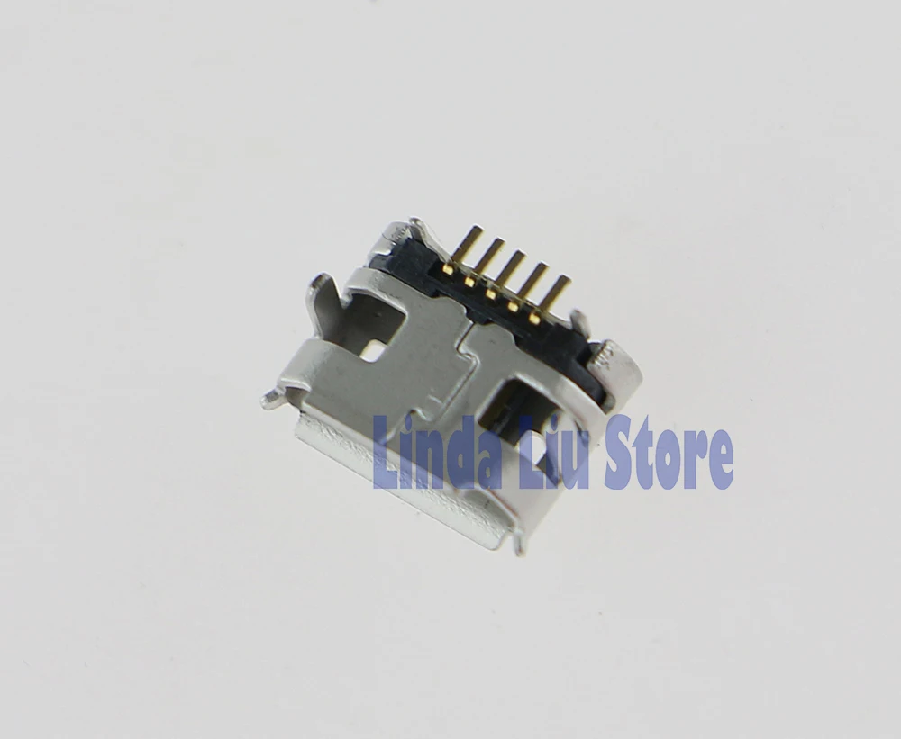 60 Buah/Lot Soket Pengisi Daya Port Konektor Joystick Baru Port Pengisi Daya Data Usb Mini untuk Pengontrol Nirkabel PS4