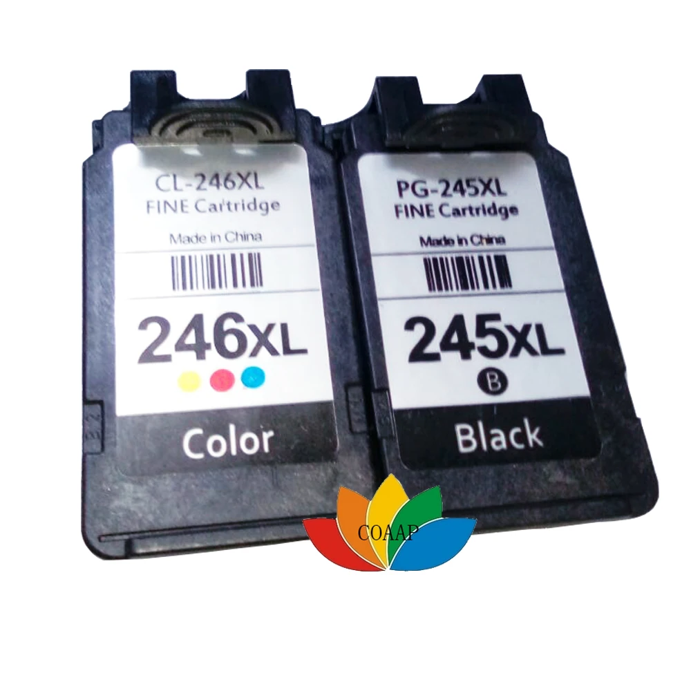 

2 Compatible Canon 245 246 PG245 CL246 Ink Cartridge For MG2450 MG2520 MG2550 MG2920 Inkjet Printer Free Shipping Hot Sale