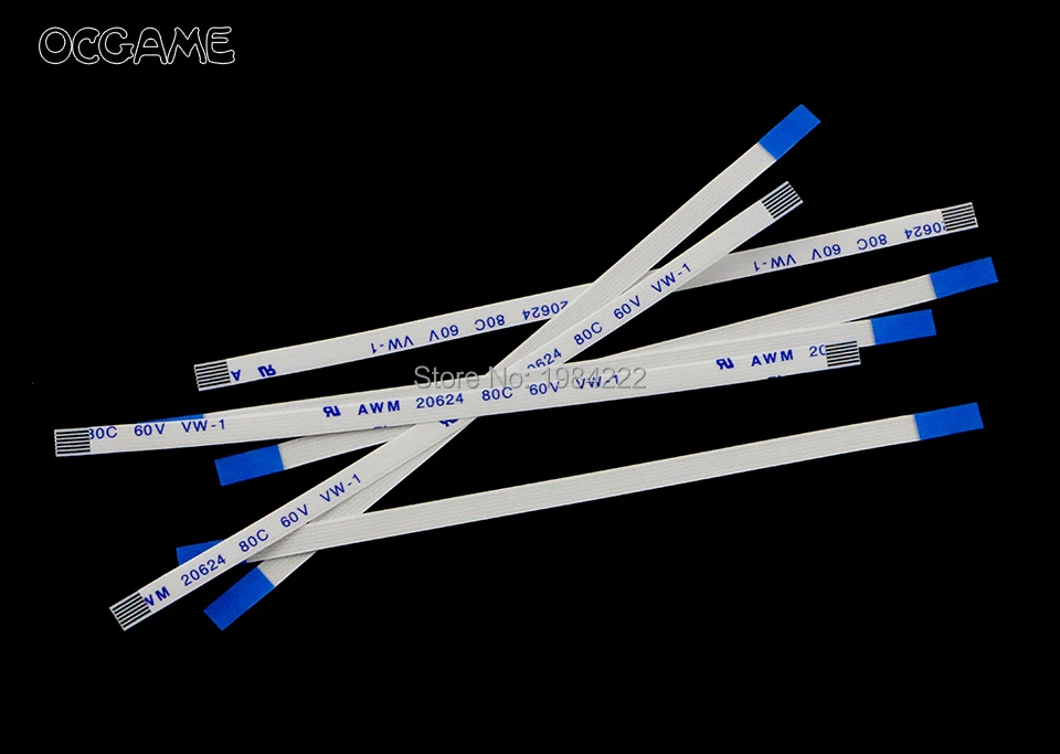 500pcs/lot For PS3 super slim power on off switch reset ribbon cable 6 pin 4K 4000 for Playstation 3 super slim OCGAME