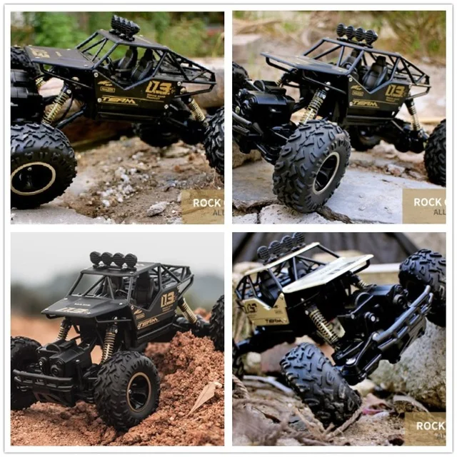 1:16 RC Car 4WD 2.4GHz climbing Car 4x4 Double Motors modello di telecomando per auto fuoristrada giocattolo per bambini ragazzi