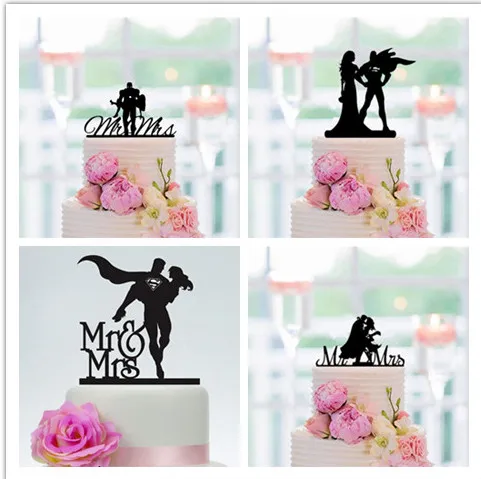 Mixed Style man and woman Wedding Cake Topper Engagement/ Anniversary Cake Topper for wedding Cake Decorating