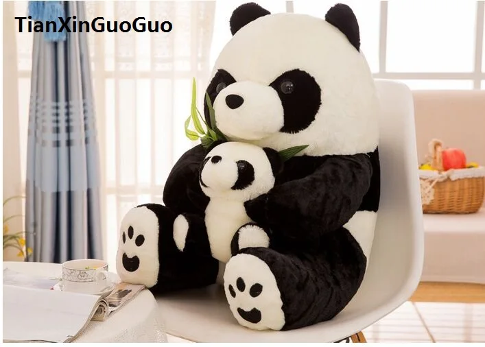 

Stuffed animal cute Panda large 40cm plush toy bamboo panda hug baby panda Doll birthday gift b2640