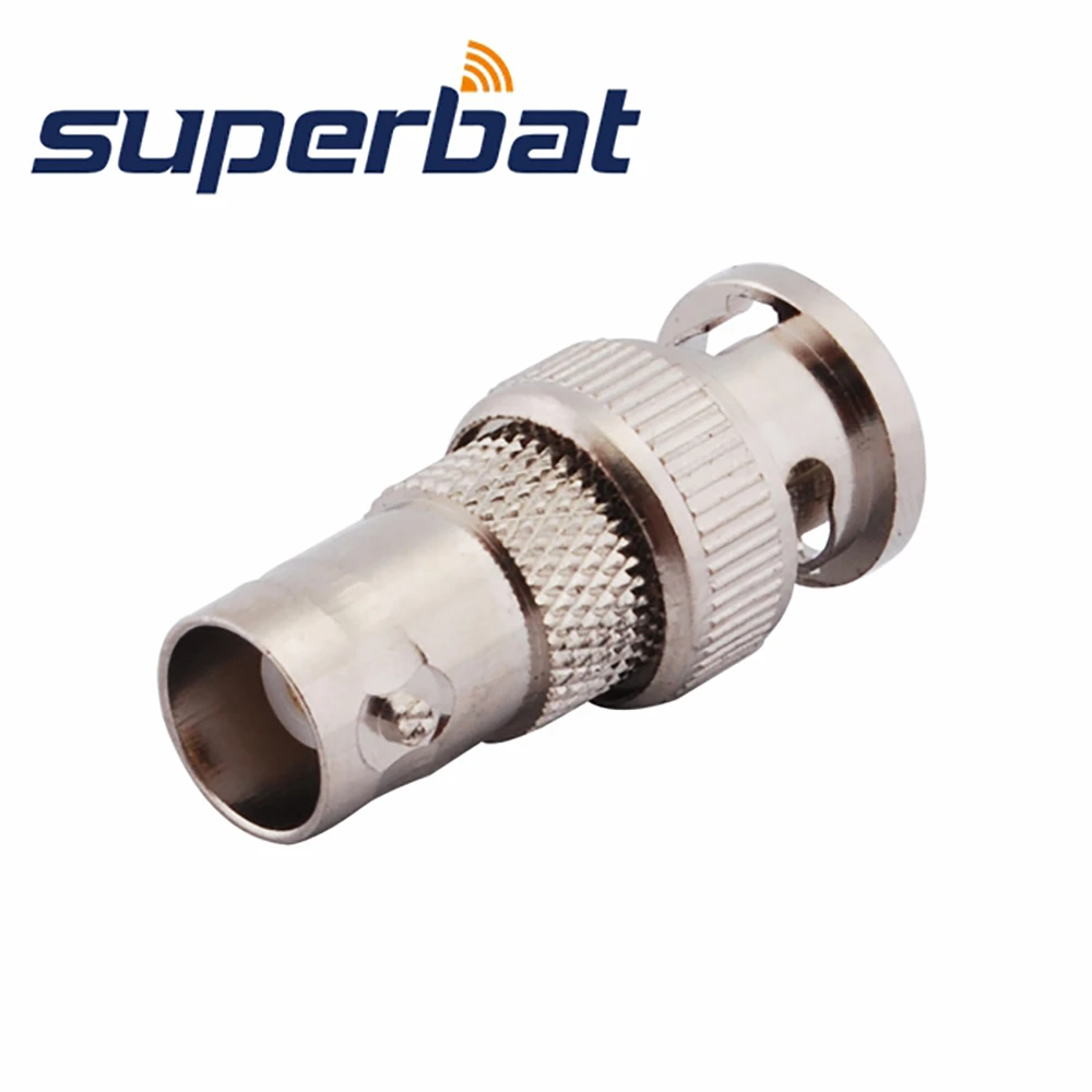 Superbat 5Pcs Bnc Adapter Bnc Man-vrouw Rechte Rf Coaixal Connector