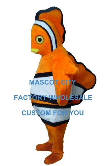 

Clown Fish Mascot Costume Hot Sale Adult Size Mascotte Outfit Suit Fancy Dress for Chiristmas Holiday Party SW679