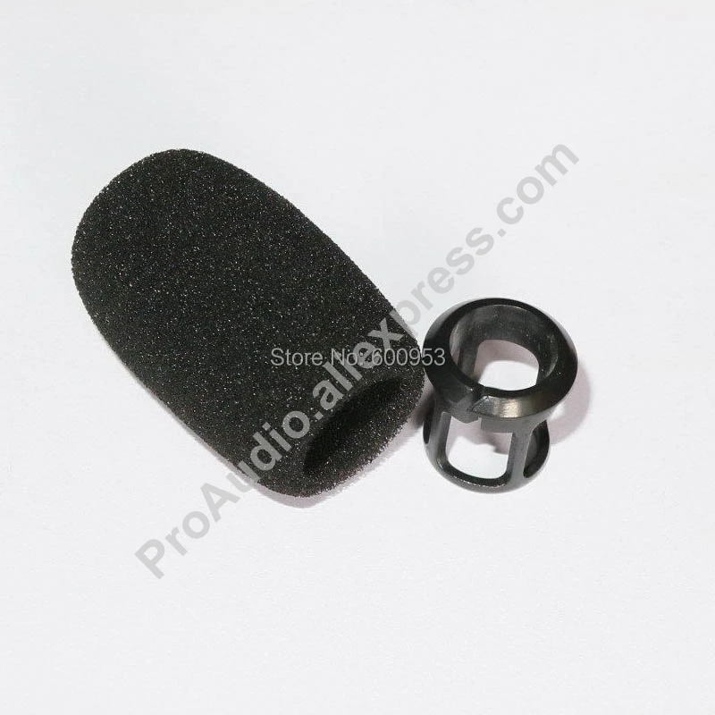 Pro Snap-Fit Foam Windscreens for Shure MX412 MX418 WB98 BETA98 WB98 Instrument Gooseneck Microphone