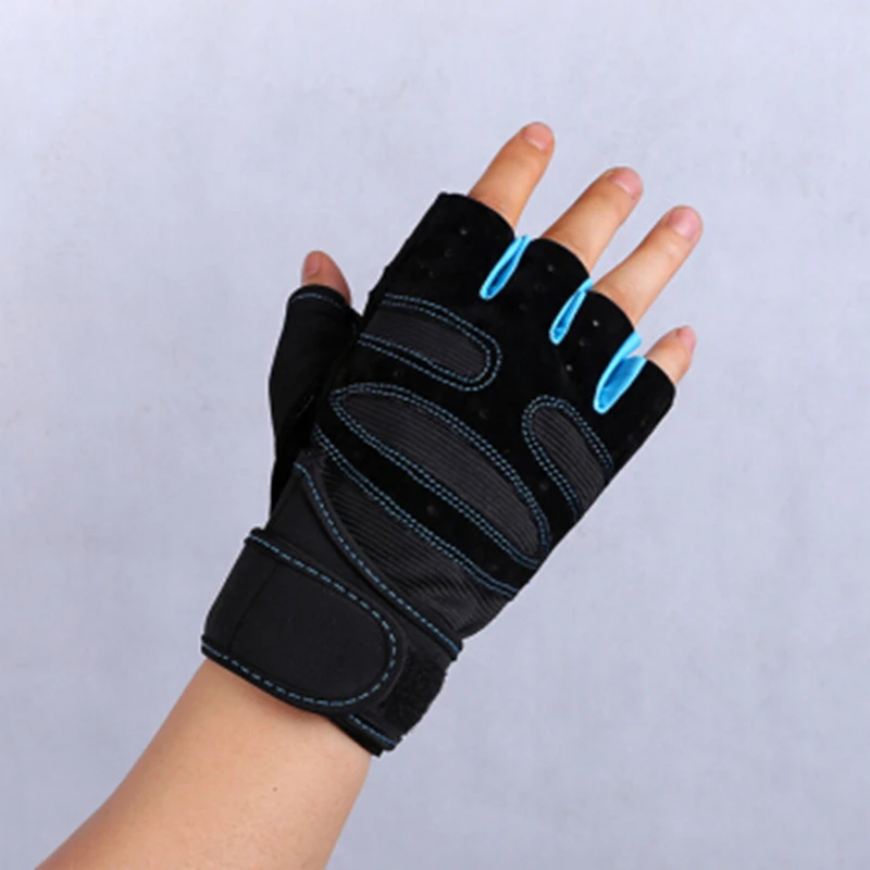 M-XL Gym Gloves Heavyweight Sports Exercise Weight Lifting Gloves Body Building Training Sport Fitness Gloves