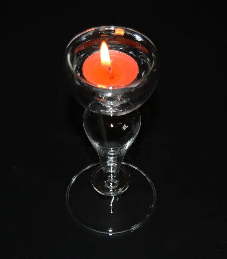 1PC Creative landscape Candlestick European Crystal candle holder romantic dinner ornaments hot selling JY 1180