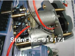 original henglong 3838 3839 3878 3889 3908 3918 rc tank parts 1/16 steel drive system /driving gear box