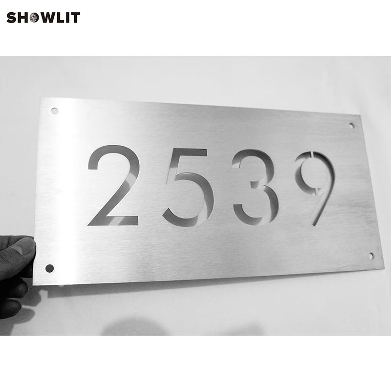 

Hot Sale High Quality Cutom Made House Sign Door Numbers