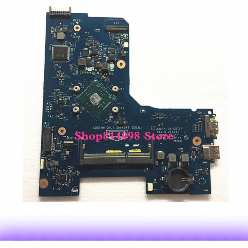 CN-0F77J1 0F77J1 Fit FOR 15 5000 5552  LA-C571P ALL14 DDR3L SR29E N3700 CPU Notebook Motherboard 100% fully tested