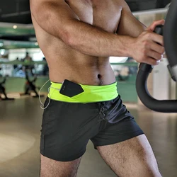 Professional Elastic Running Gym Sport Waist Bag Men Women Trail Unisex Invisible Running Belt Pack for Mobile Phone