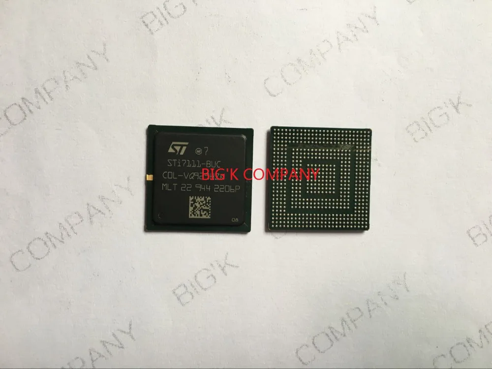 

STI7111-BUC instead of STI7110FTAUC STI7111ZUC 100% new original Giunine stock IC competitive Free Ship 5PCS/LOT