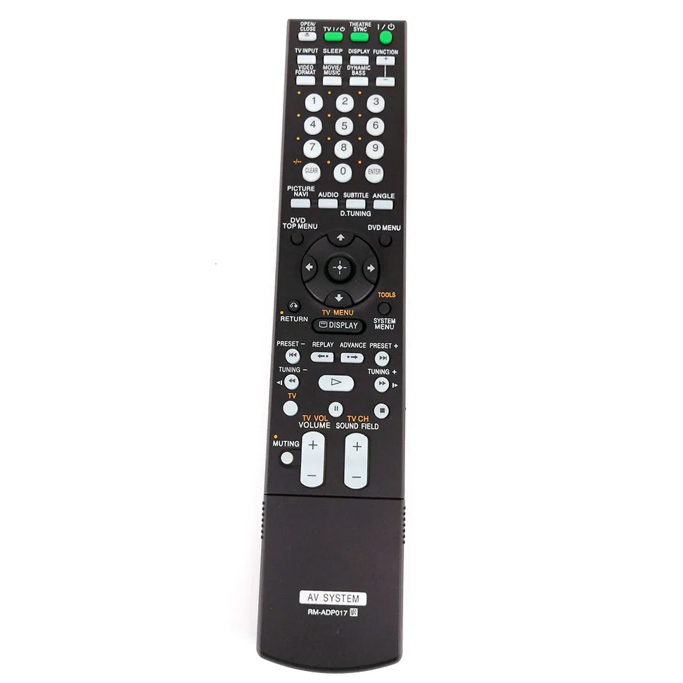 New Replacement for SONY AV system Remote control RMADP017 RM-ADP017 for DAV-DZ850KW DAVDZ850KW Fernbedienung