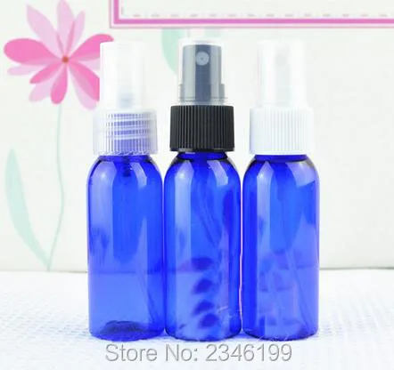 

30CC 30ML Blue Plastic Atomizer Bottle, Cosmetic Toner Packing Spray Bottle, Round Shoulder Bottle Blue Color, 100pcs/lot