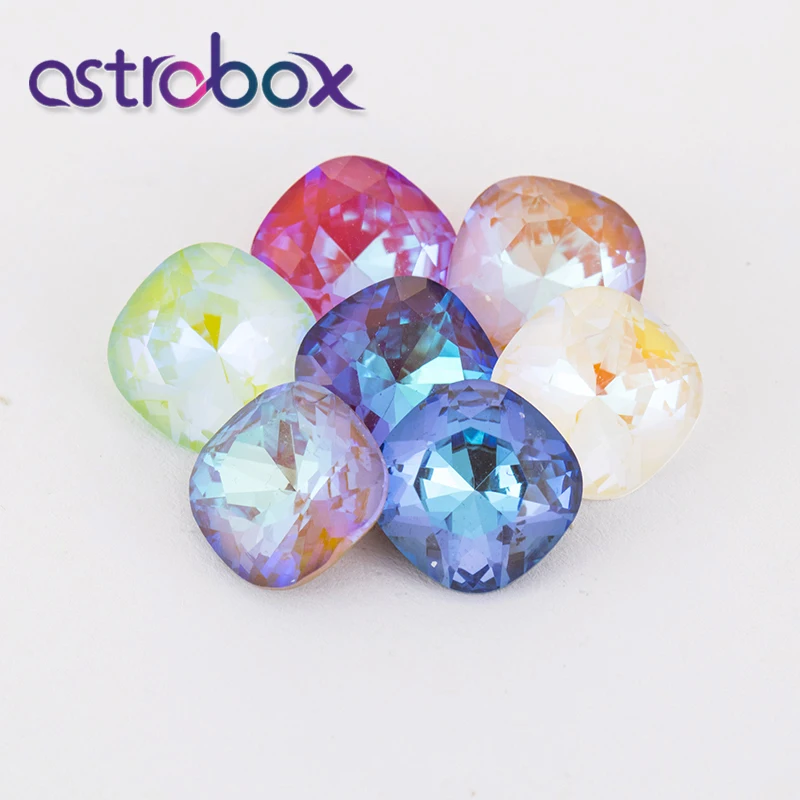 Astrobox K9 Glass Crystal Glitter For Crafts High Quality Pointback Sew On Stone Wedding Rhinestone For Decoration Clothing