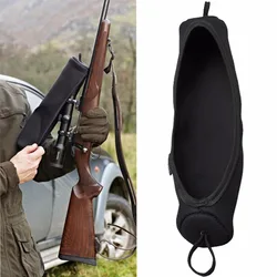 Tourbon Hunting Gun Accessories Durable Rifle Scope Guard Cover Elastic Neoprene Waterproof Protector Large Size 34.5cm