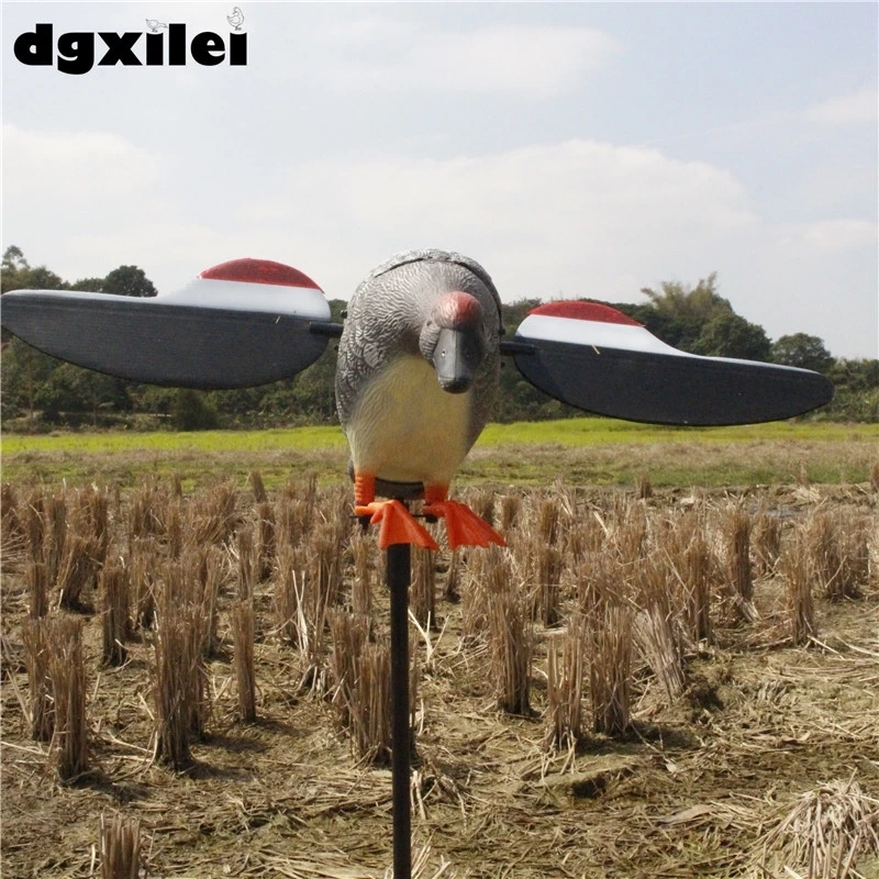 Remote Control Spinning-Wings Motorized Plastic Duck GADWALL