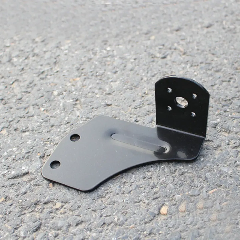 Supports de moteur en aluminium noir pour Skateboard électrique, 1 paire, nouveau, bricolage