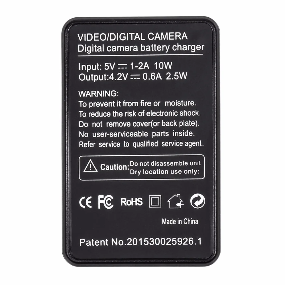 Probty NB-6L NB6L NB 6L LCD USB Charger for Canon PowerShot D10 D20 D30 ELPH 500 HS S90 S95 S120 SD770 IS SD980 IS SD1200 IS