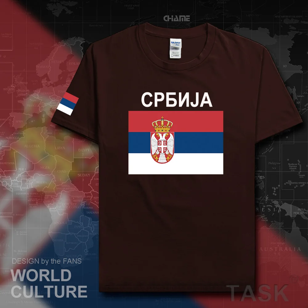 Serbia Serbian Serbs mens t shirts 2017 jerseys nation team tshirt 100% cotton t-shirt clothing tees country sporting SRB Srbija